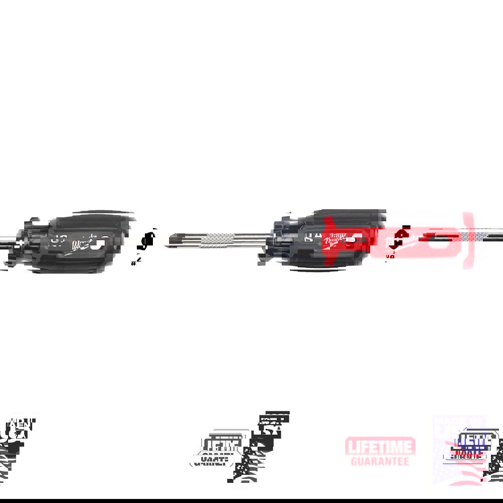 Phillips Screwdrivers; Overall Length (Decimal Inch): 8.3000 ; Handle Type: Cushion Grip ; Phillips Point Size: #2 ; Handle Color: Red ; Handle Length (Decimal Inch): 4.3 ; Handle Length (Decimal Inch - 4 Decimals): 4.3000